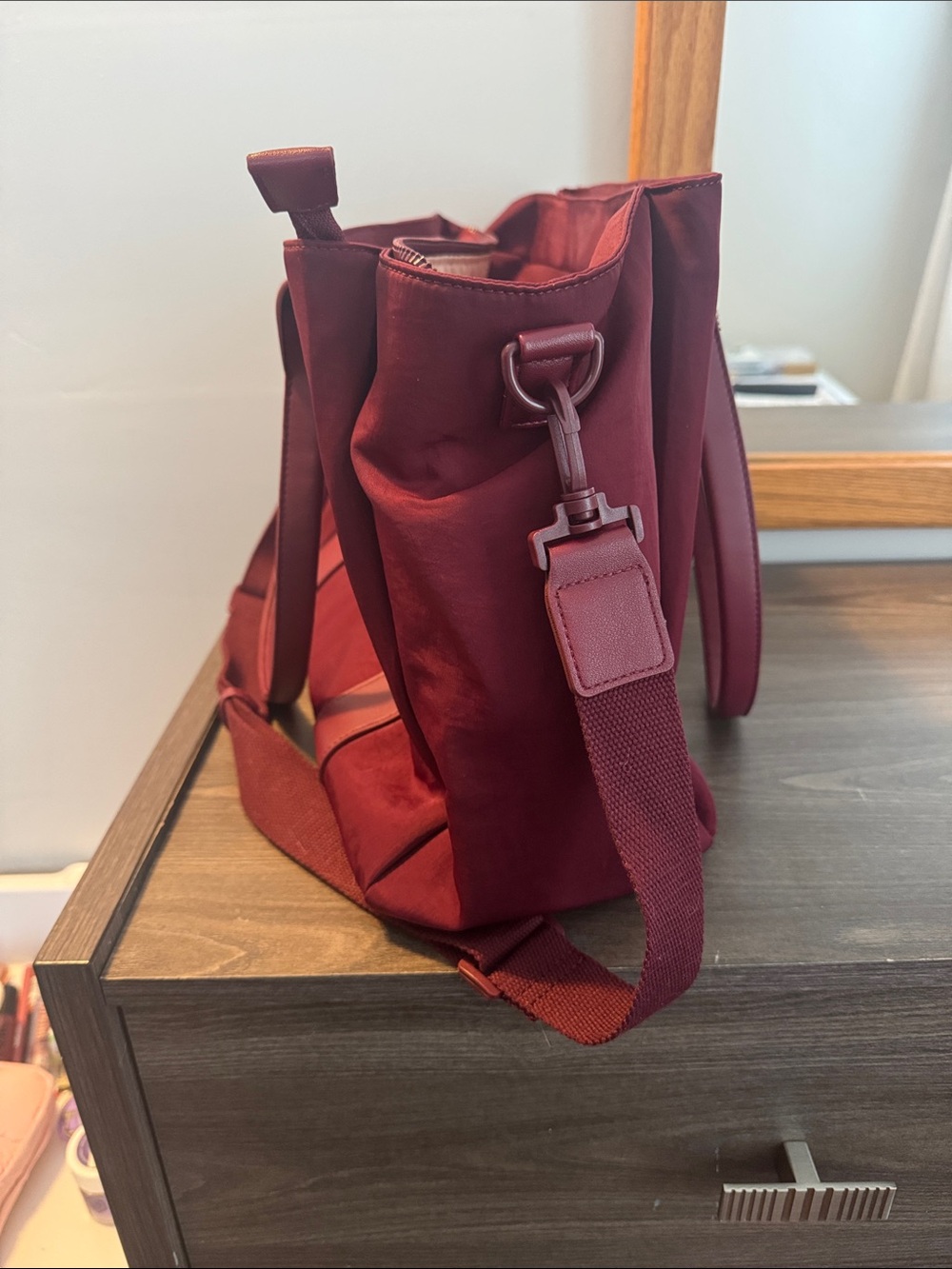 Poppy and peonies daily tote bag - Picture 2 of 6